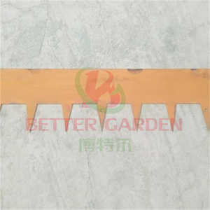 Bordure de <span class=keywords><strong>jardin</strong></span> en métal personnalisée en acier corten pour articles de jardinage directement de l'usine - Product Image 6
