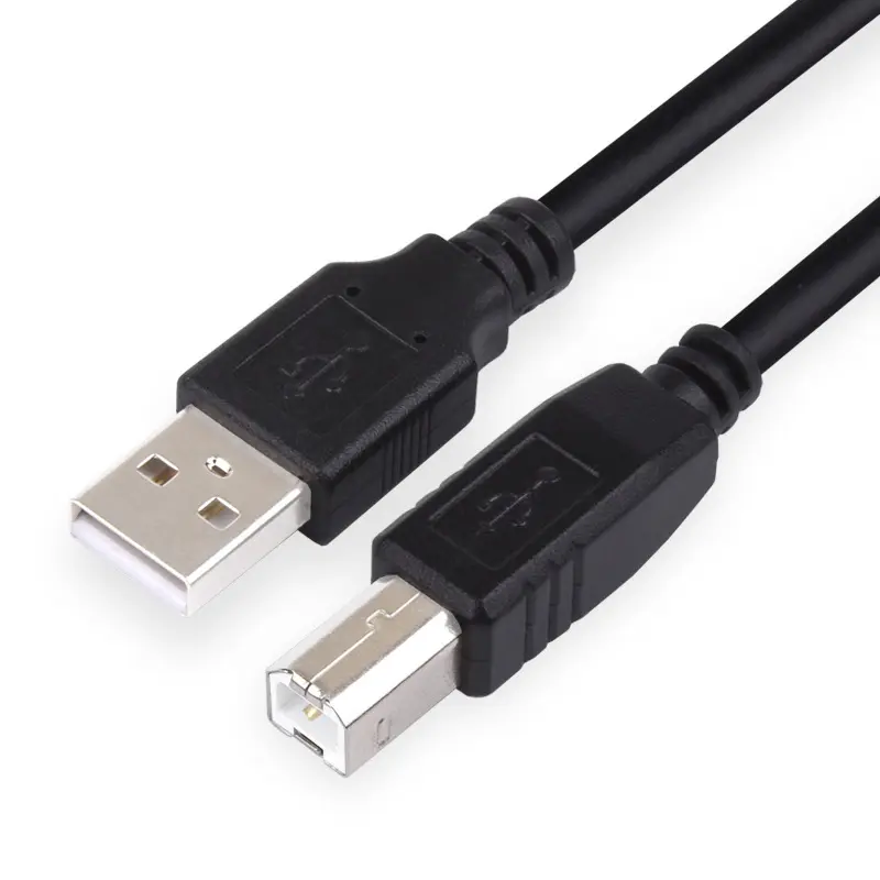 High quality 1.5 m Usb-A Male To B Male 2.0 Data Charging Cable Usb B Type Printer Cable
