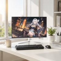 27 Inch Gaming Monitor Wit Nieuw IPS Paneel 1K Resolutie 1ms Responstijd 240-280Hz Verversingsfrequentie Achtergrondverlichting Desktop Computer Pc