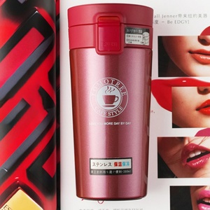 <b>Double</b> <b>Wall</b> Stainless Steel Vacuum Flask Insulated Travel <b>Mug</b> with Handle Leak Proof Coffee Tumbler - Product Image 6