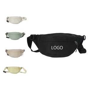 <span class=keywords><strong>Nergal</strong></span> Streetwear-Geldbörsen in Cremefarben, Designer-Diebstahlschutz-Bauchtasche, Unisex, Akzeptiert Individuelles Logo, Schultertasche für Männer und Frauen - Product Image 2
