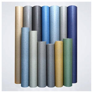 Revêtement de sol en plastique PVC laminé adhésif antidérapant et imperméable Rouleau de vinyle Revêtement de sol linoléum PVC - Product Image 4