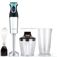 Mixeur Plongeant Multifonctionnel 3-en-1 en Acier Inoxydable 1200W Puissant à Prix Abordable pour Usage Domestique