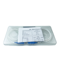 Mini Splitter PLC SC UPC 1x8 Tubo Mini 900um Monomodo Divisor De Fibra Óptica
