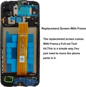 Xin rui da para <span class=keywords><strong>Samsung</strong></span> <span class=keywords><strong>Galaxy</strong></span> <span class=keywords><strong>A12</strong></span> SM-A125F, marco de repuesto para pantalla LCD, digitalizador, kit de ensamblaje de pantalla táctil, 6,5 pulgadas - Product Image 3