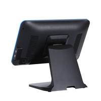 Terminal de point de vente intelligent MHY 15,6 pouces Full HD avec écran tactile capacitif, lecteur de code QR, imprimante intégrée, noir, supermarché