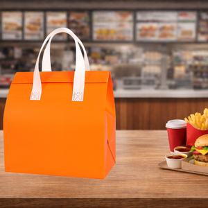 Mochila Nevera Aislada con Logotipo Personalizado, Panel Solar, Ecológica, Reutilizable, Plegable, Embalaje Térmico para Preparación y Entrega de Alimentos - Product Image 1