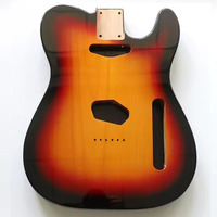 Wholesale Electric Guitar Bodies Finished 39 Inch Solid Wood Samples Available Color From Under Production Line