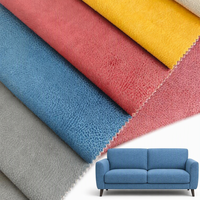 Tissu imprimé 100 % polyester haute résistance, couleur personnalisée, super doux, pour canapé, collection 2026 LINKING