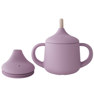Toddler Transition 120ml <span class=keywords><strong>Bec</strong></span> souple et poignées Incassable Easy Grip 2 en 1 Sip Straw Training Cup pour bébé Silicone Sippy Cup - Product Image 6