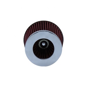 Aksesoris Mobil Performa Aliran Tinggi dengan 2 Adaptor Fitting Filter Udara Universal Filter Udara Universal (3/3.5/4 inci) Tiga-dalam-satu - Product Image 5