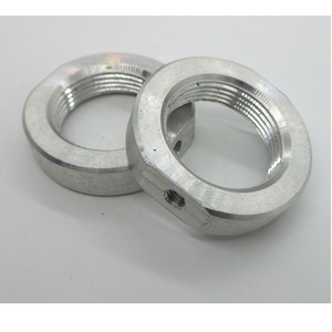 Custom M28 <b>Thread</b> <b>Lock</b> Nut Aluminum 6061 Stainless Steel CNC Machining Broaching Precision 0.01mm OEM Service - Product Image 1