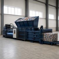 Presse à balles hydraulique horizontale PLC pour aluminium, machine à compresser les boîtes en aluminium