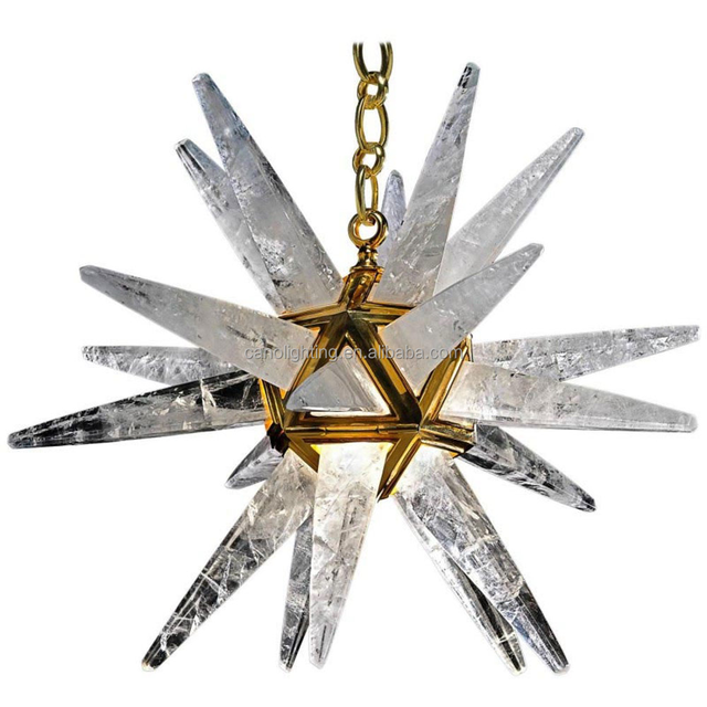 Modern Chandelier Lampwork Crystal Prism Ball for Living Room Home Decor Restaurant Bedroom Hanging Pendant Lamp
