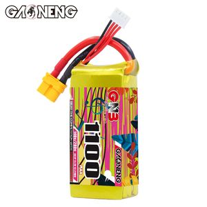 GAONENG GNB 1100MAH 11.1V 3S 140C LiPo LiPo pil paketi yüksek performanslı RC hobi lityum polimer yumuşak paketi yarış FPV dörtlü - Product Image 4