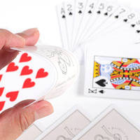 Cartes à jouer personnalisées de haute qualité, écologiques, avec logo personnalisé, pour usage familial, en papier, coins carrés