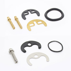 Accesorios para Grifo en Forma de Herradura Simple o Doble, Placa de Acero Inoxidable M6 M8, Placa de Bloqueo de Tornillos de Cobre, Fijación en Forma de Media Luna - Product Image 1