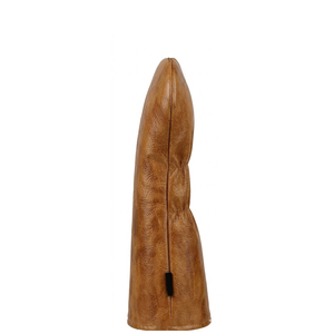 Housse de tête de club de golf personnalisable en cuir PU léger et imperméable de haute qualité, housse de driver de golf en cuir véritable imperméable de haute qualité - Product Image 2