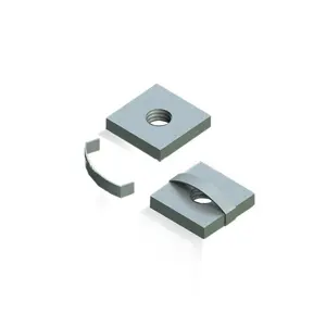 SYNRISE Square Nuts T Slot Pre-set Nuts with Position Fixing