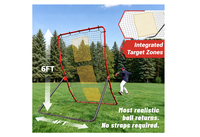 Filet de rebond robuste pour le baseball, filet de rebond pour le baseball et le softball