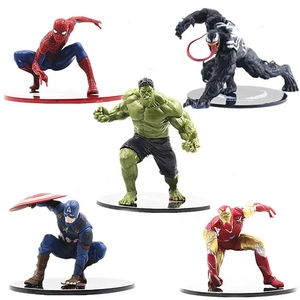 HY2 Venta caliente pastel decoraciones juguetes araña figura de acción <span class=keywords><strong>Venom</strong></span> PVC figura muñeca <span class=keywords><strong>Venom</strong></span> Anime figura juguete para regalos - Product Image 1