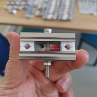 Clips et sangles de fixation en MoSi2, accessoires industriels en acier inoxydable pour chauffage infrarouge par conduit