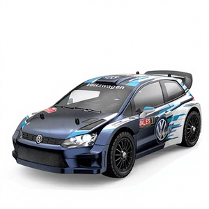 MJX Hyper Go, Camioneta de Rally RC a Escala 1:14, Modelo Polo R WRC 4WD, Chasis Metálico, Motor sin Escobillas, Giroscopio G3, Luces LED, Cargador, 43 km/h - Product Image 1