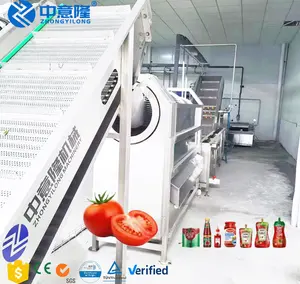 Small Production Line Tomato Pate Filling Line Paste Ketchup Sachet Filling And Sealing Line
