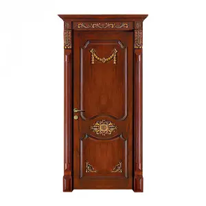 Italian style wooden door compressed wooden doors for entry