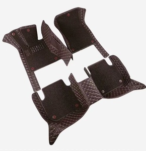 Alfombrillas de Coche 3D de Cuero Autolimpiables al por Mayor para Skoda Superb, Ford Escape <span class=keywords><strong>2010</strong></span>, Tesla Model S, Audi Q2, Jaguar F Pace - Product Image 1