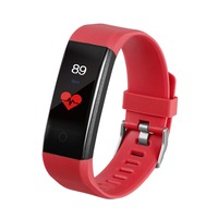 Pulsera Deportiva Inteligente con Monitor de Ritmo Cardíaco, Pantalla a Color, Podómetro, Reloj para Hombres y Mujeres, Rastreador de Actividad Física, Android, IP67, Contesta Llamadas