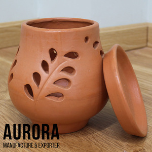 Jardinières en terre cuite écologiques de tailles différentes personnalisées en usine pour plantes d'intérieur prix d'usine - Product Image 4