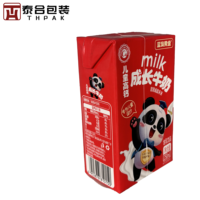 THpak aseptique 200ml industrie des boissons boîte à jus brique Pack matériaux en dossier Type pour lait et autres boissons