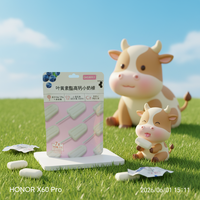 Sucette dure au lait riche en calcium - Goût lait - Collation saine et halal pour enfants