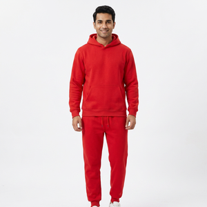 BSCI haute qualité polyester vêtements de sport surdimensionnés épais goutte épaule plaine blanc personnalisé hommes sweats à capuche unisexe survêtements à capuche - Product Image 1