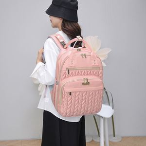 Custom Your Logo Mommy <b>Backpacks</b> Lightweight Baby Diaper Bag Waterproof Maternity Bags - Product Image 5