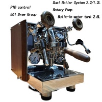 Machine à café expresso commerciale à double chaudière machine à expresso barista express E61 tête de brassage