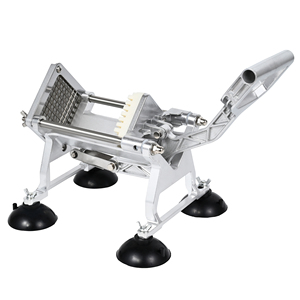 Heavy Duty Manual Potato Fries Cutter Machine 6x6 9x9 13x13mm Cutting Grid Tabletop French Fry <b>Chopper</b> - Product Image 1