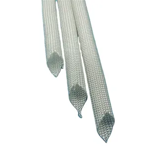 Fiberglass Sleeve High Temperature Electrical Insulation Glass Double Braided Insulation Sleeving