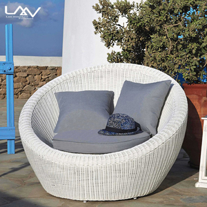 Meubles <span class=keywords><strong>de</strong></span> <span class=keywords><strong>jardin</strong></span> Patio extérieur cadre <span class=keywords><strong>en</strong></span> aluminium <span class=keywords><strong>rotin</strong></span> inclinable balcon hôtel villa piscine <span class=keywords><strong>salon</strong></span> canapé-lit meubles - Product Image 2