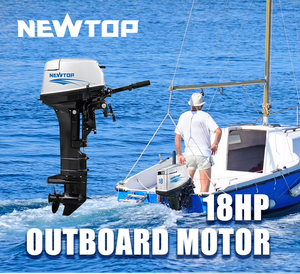 Motores fueraborda de gasolina de 18 HP de alta calidad para venta al por mayor, motores fueraborda YMH de 2 tiempos para embarcaciones - Product Image 5