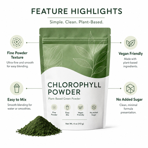 Offre Spéciale : Extrait de Molène en Vrac de Qualité Supérieure, Suppléments de Chlorophylle Verte pour la Santé - Product Image 6