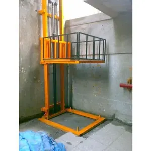 Qiyun CE ISO Small hydraulic wall mounted cargo lift electric goods lift platform