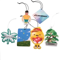 YYX design personnalisé papier désodorisant de voiture différentes odeurs parfum sents personnalisé auto désodorisant voiture avec logo