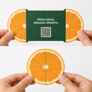 Tarjetas de Felicitación Plegables con Forma de Fruta, Cortadas a Medida, con Impresión Personalizada, Ideales <span class=keywords><strong>para</strong></span> Regalos Empresariales y Uso Regular en Empresas - Product Image 1