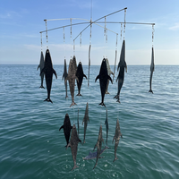 SEEHOO Flaps de pêche pour la pêche en haute mer au trolling de gros gibier, flaps de pêche en eau salée pour la pêche au tombolo