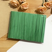 Alambre de Papel Kraft con Alambre de Hierro Interior Resistente, en Varios Tamaños, Embalaje Mixto, Venta al por Mayor de Fábrica, para Bolsas de Regalo, Dulces y Pan