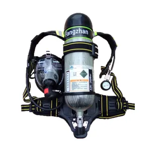 Ec Med Ccs Goedkeuring Marine Apparatuur Scba Positieve Druk Lucht Ademhalingsapparatuur 6.5L Met Hoorbaar Alarm