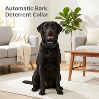 Collier Électronique Intelligent Étanche pour Chiens Petits/Moyens/Grands – Collier Anti-Aboiement d'Entraînement pour Animaux avec Fonctions Bip, Vibration et Choc – Personnalisable