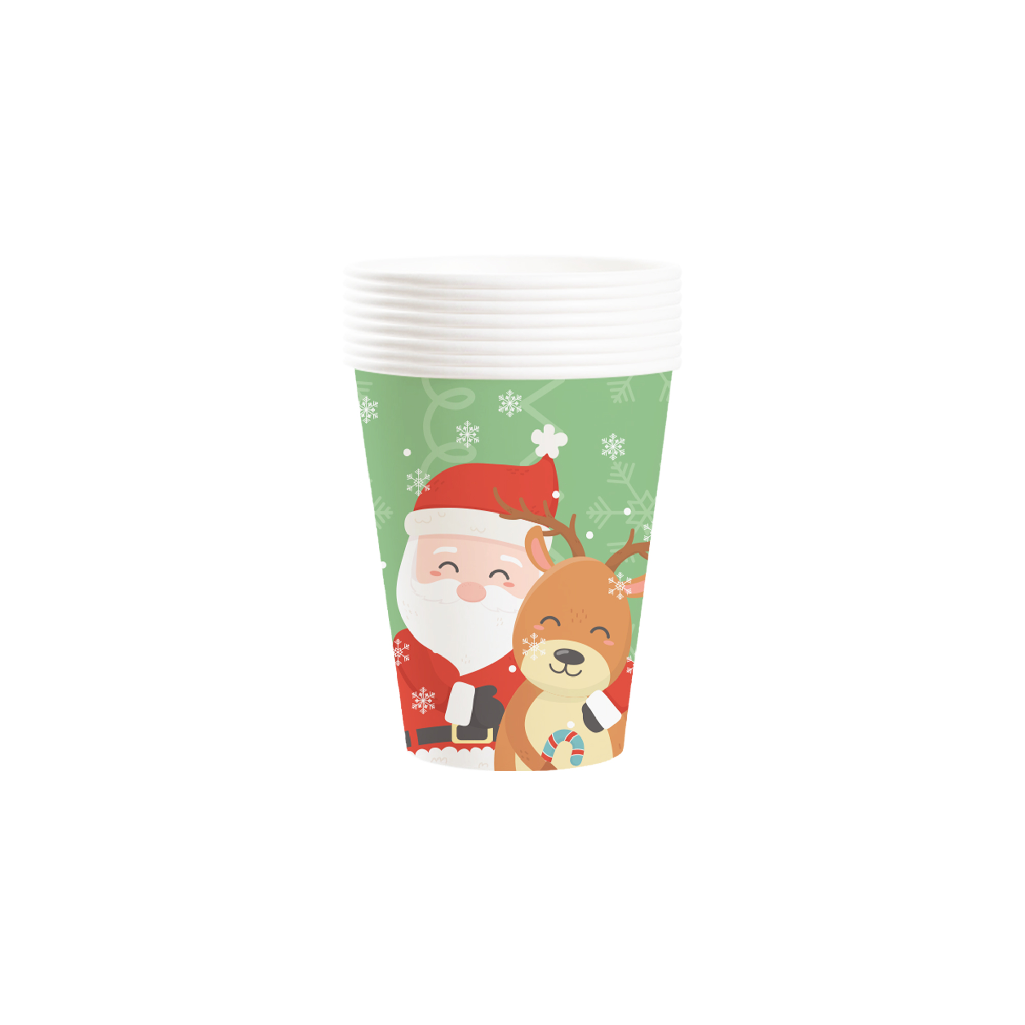 Vaso de papel de 9 oz * 8 unidades